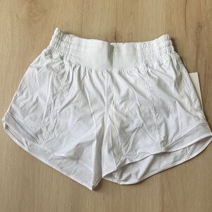 lululemon athletica White Athletic Shorts